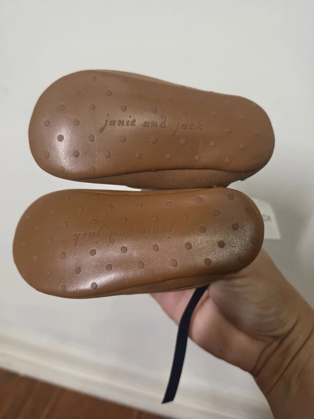 NWT Janie and Jack Brown Loafer Baby Shoes Size 12-18 Month